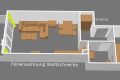 3D-Modell Apartment Wattschnecke Appartementvermittlung Süderdün Sankt Peter-Ording